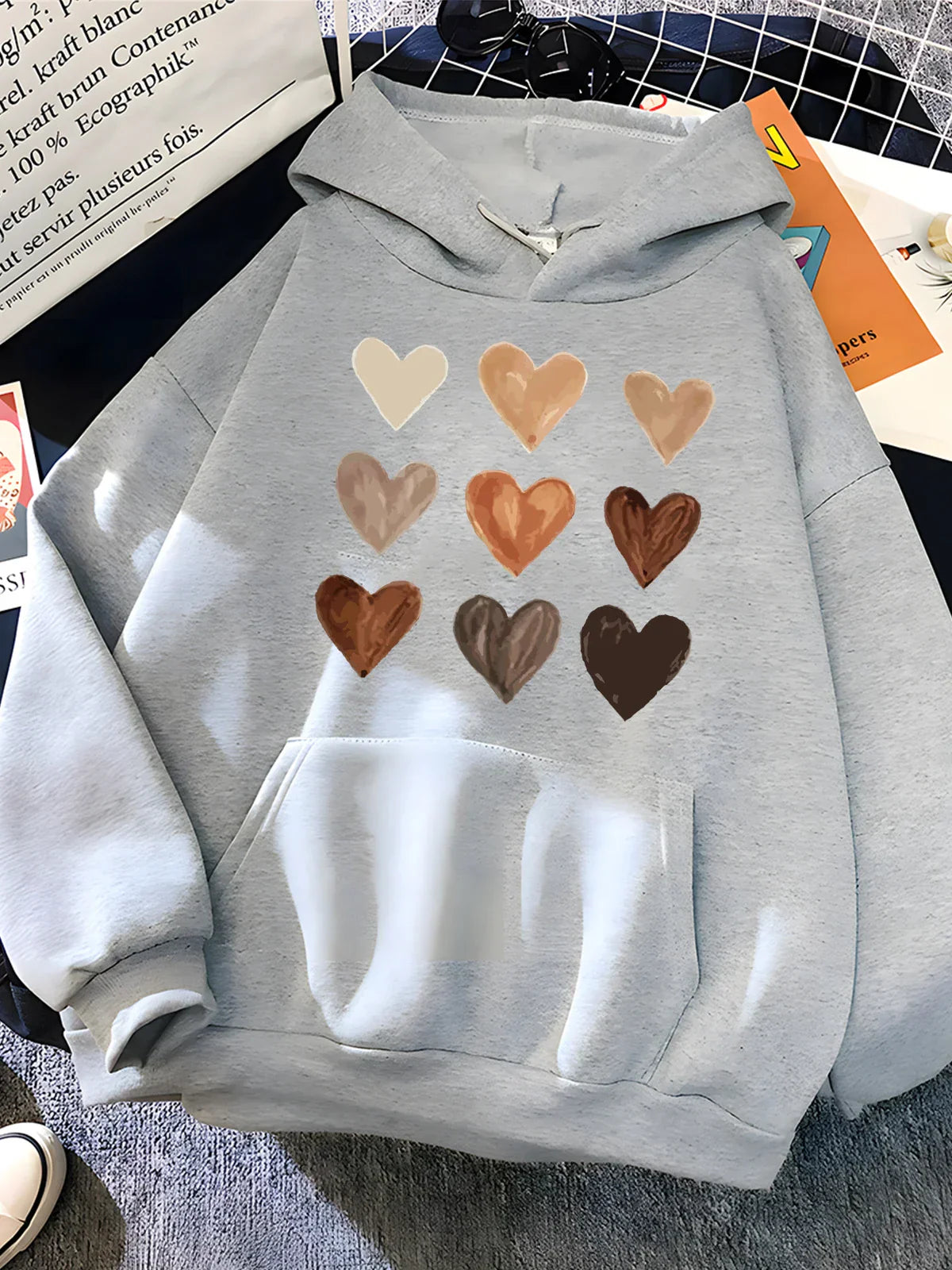 Trina | Casual loose warm women's hoodies