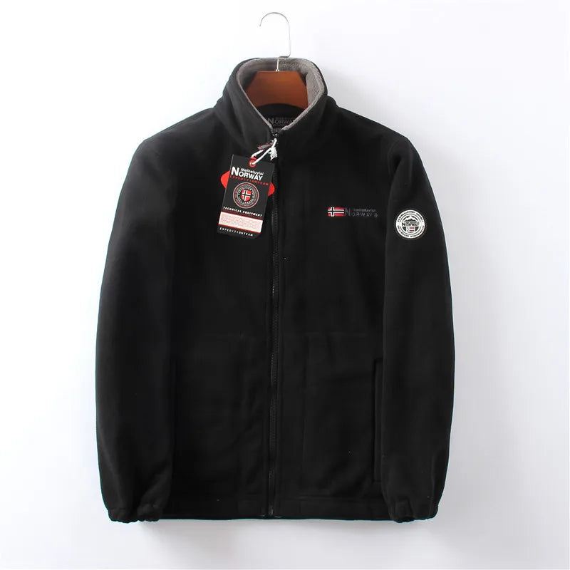 Casual polar fleece jacket for men | Elias