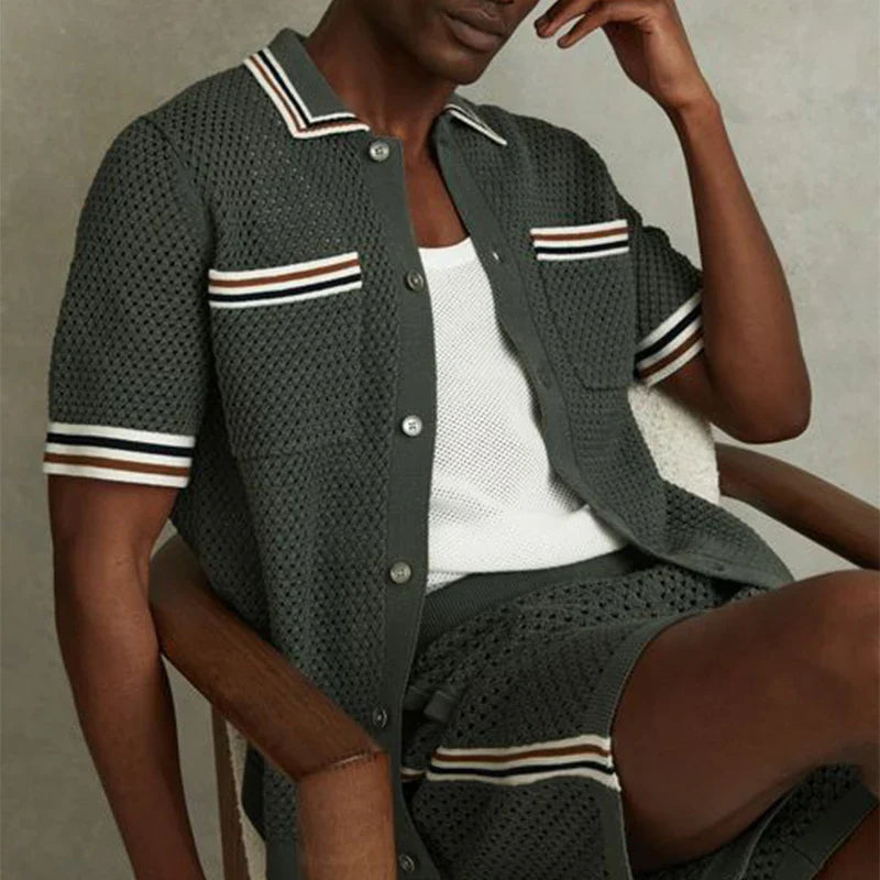 Thomas | Casual Knitted Polo 