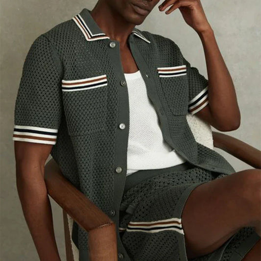 Thomas | Casual Knitted Polo 