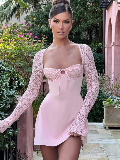 Ira | Stylish bodycon lace dress for women
