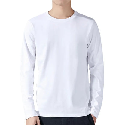 Men's Long Sleeve Cotton T-Shirts | Owen