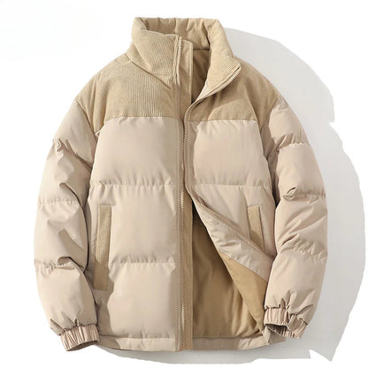 Warm Corduroy Down Jacket | Christian