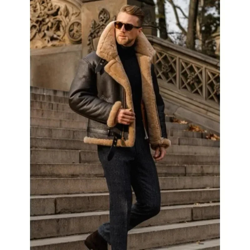Albert | Fur-integrated men's jacket