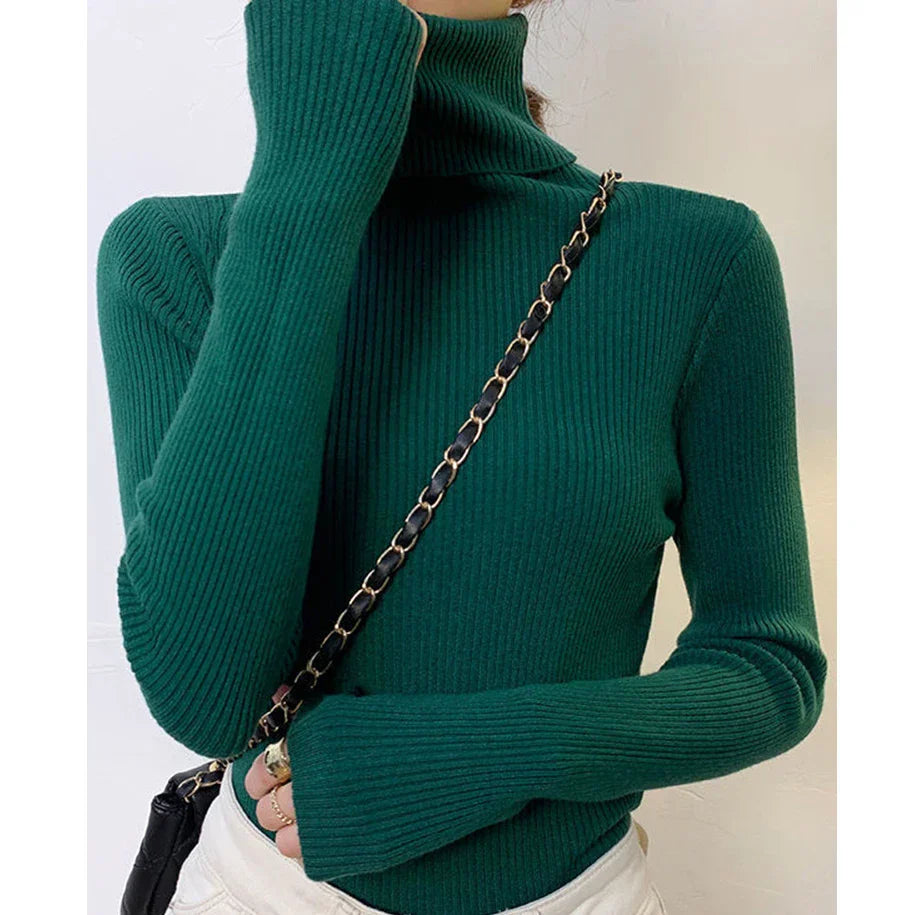 Finn | Women's cashmere autumn turtleneck