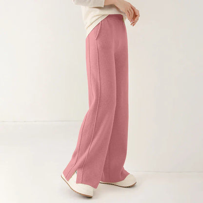 Adonis | Trendy knitted wide trousers for women