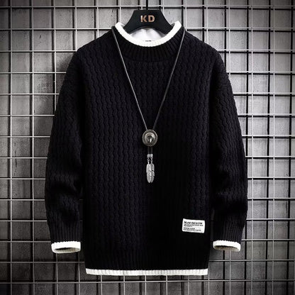 Classic knitted warm sweater | Ivan