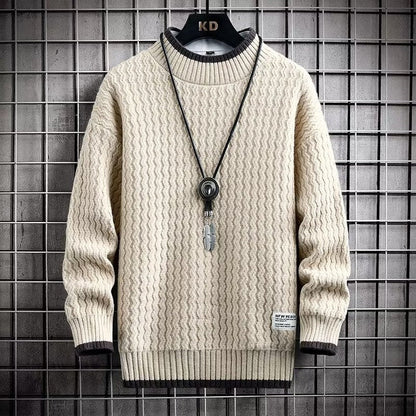 Classic knitted warm sweater | Ivan