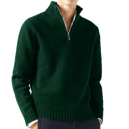 Trendy men's half-zip sweater | Onni