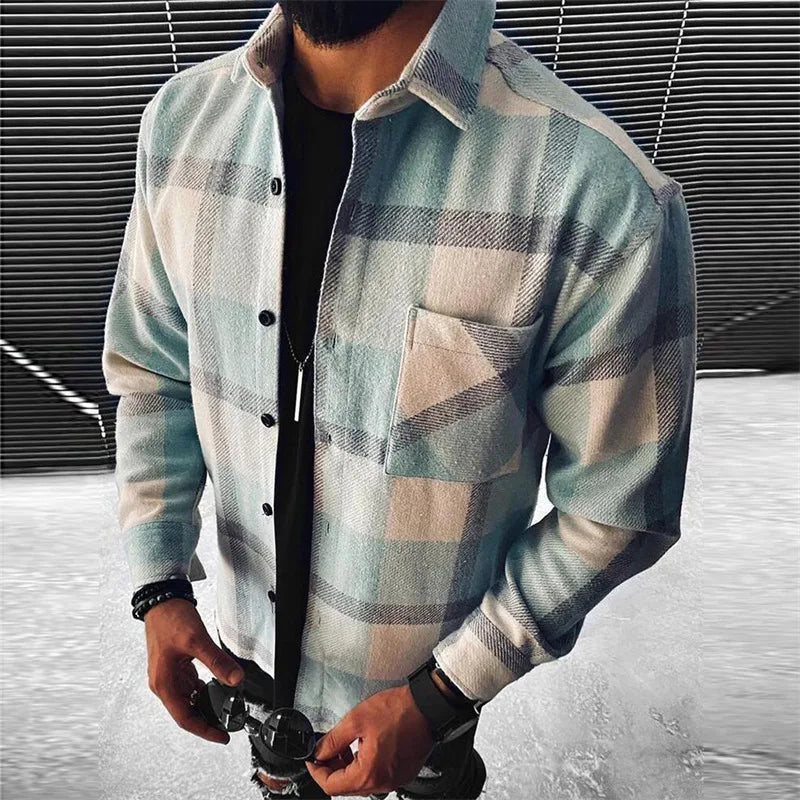 Edison | Winter Long Sleeve Shirt for Men
