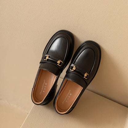 Elize | Leather loafers for women