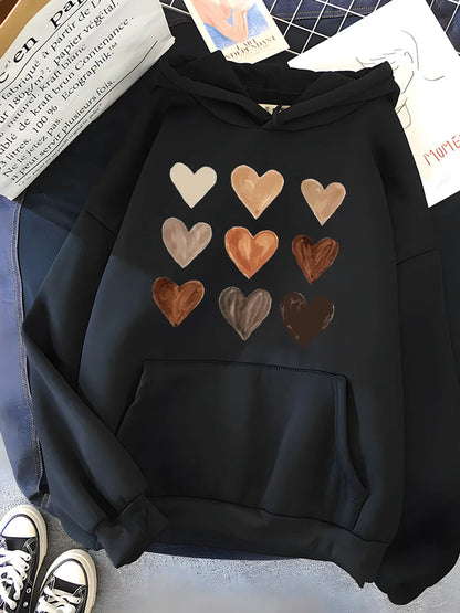 Trina | Casual loose warm women's hoodies