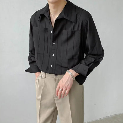 David | Korean Style Breathable Shirt