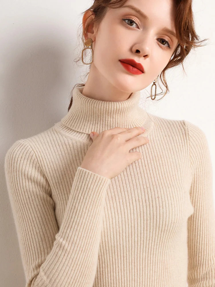 Finn | Women's cashmere autumn turtleneck