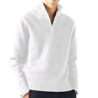 Trendy men's half-zip sweater | Onni