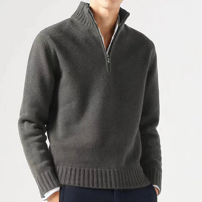 Trendy men's half-zip sweater | Onni