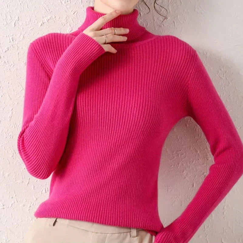 Finn | Women's cashmere autumn turtleneck