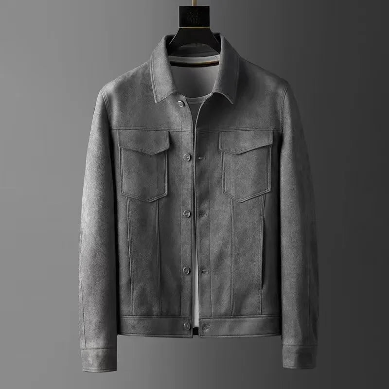 Sean | Men's Fall Winter Slim Fit Leather Jacket