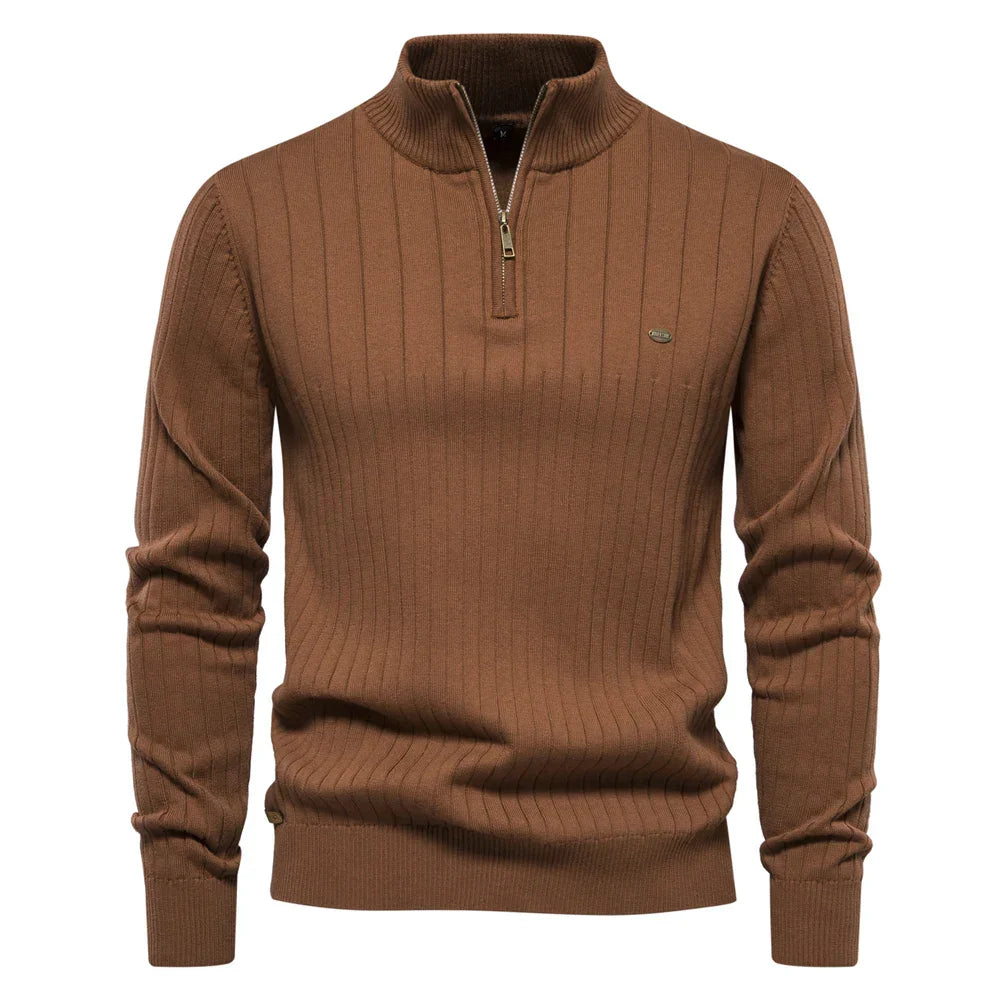 Aiopeson | New Autumn Zipper Sweater for Men