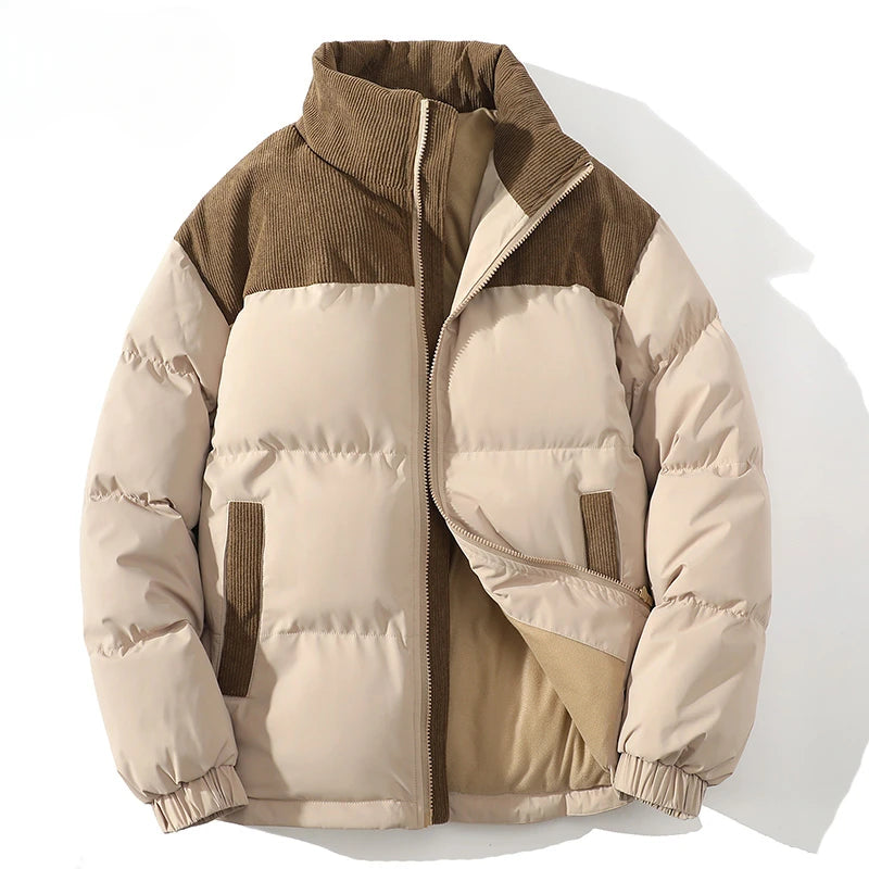 Warm Corduroy Down Jacket | Christian