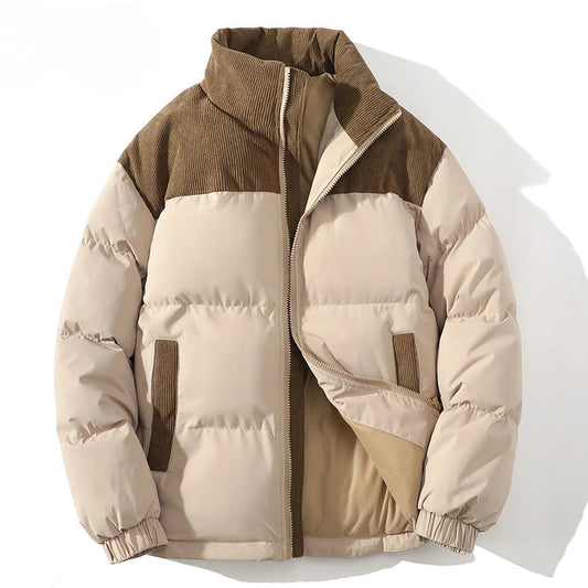 Warm Corduroy Down Jacket | Christian