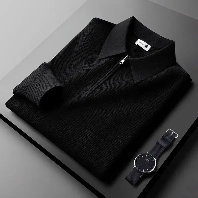 Savini™ - Luxury Waffle Knit Shirt