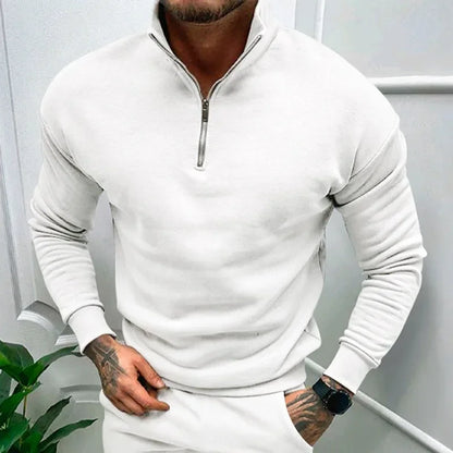 Loek | Knitted Half Zip Sweater