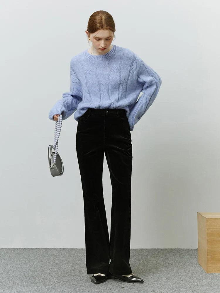 Aleza | Office Lady Corduroy Pants for Women