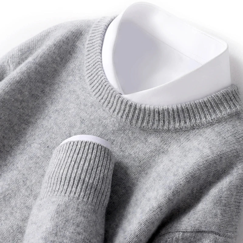 Davids | Wool sweater with crew neck