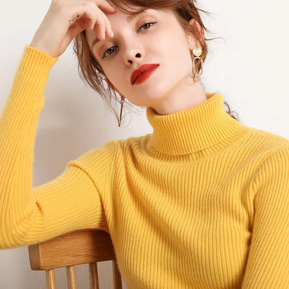 Finn | Women's cashmere autumn turtleneck