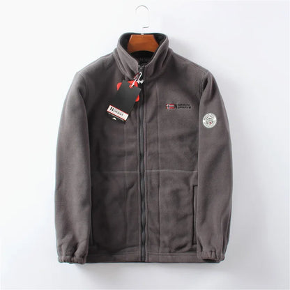 Casual polar fleece jacket for men | Elias