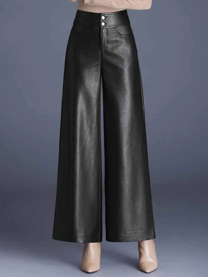 Arushi | Casual women's trousers with wide legs