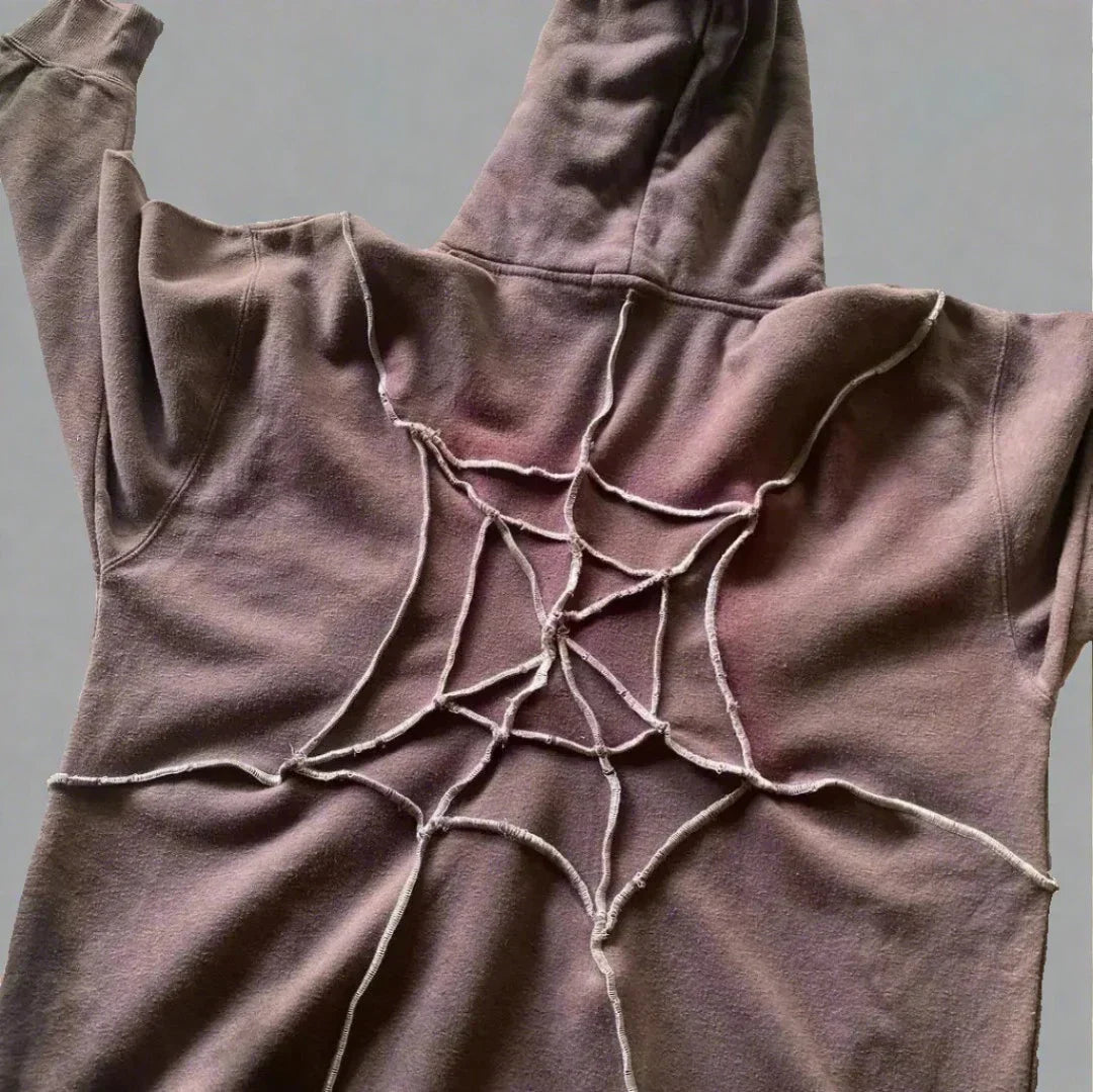 Harajuku™ Spider Patchwork Hoodie