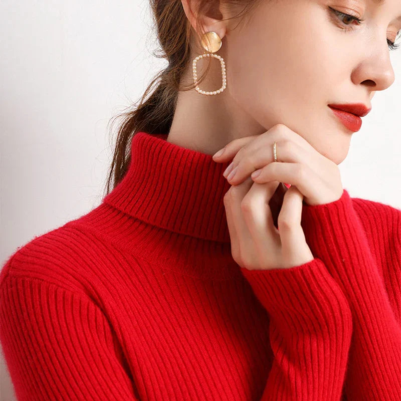 Finn | Women's cashmere autumn turtleneck