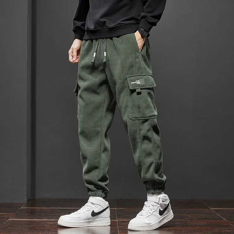 Callum | Men's casual elastic waist trousers