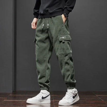 Callum | Men's casual elastic waist trousers