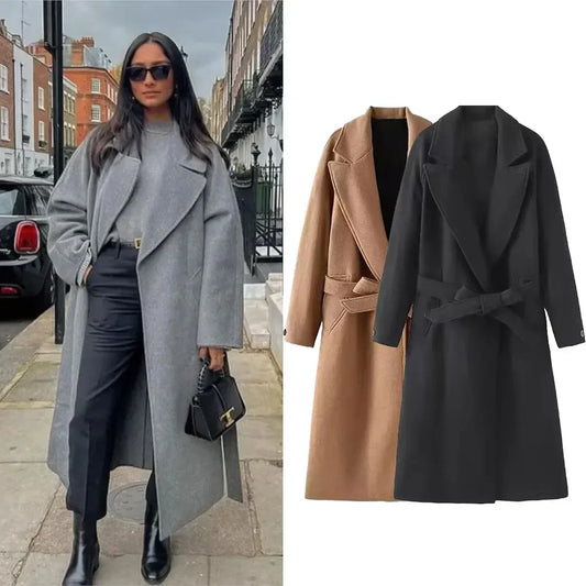 Sofia | Fashion warm long coat