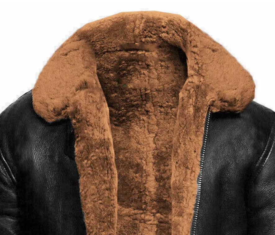 Onni | Classic leather winter jacket for men