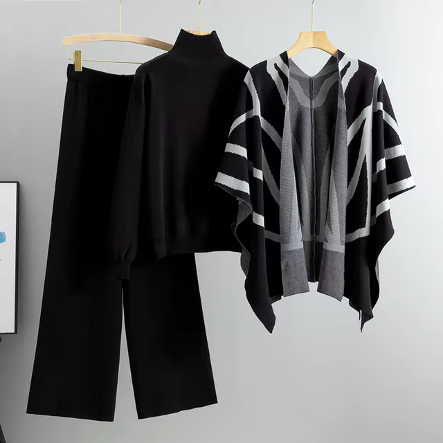 Sophia™ - Soft and Comfortable 3-Piece Knitted Set
