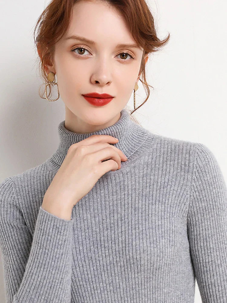 Finn | Women's cashmere autumn turtleneck