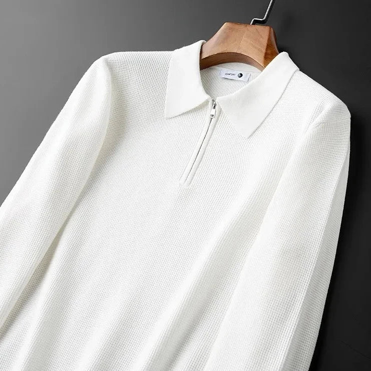 Savini™ - Luxury Waffle Knit Shirt