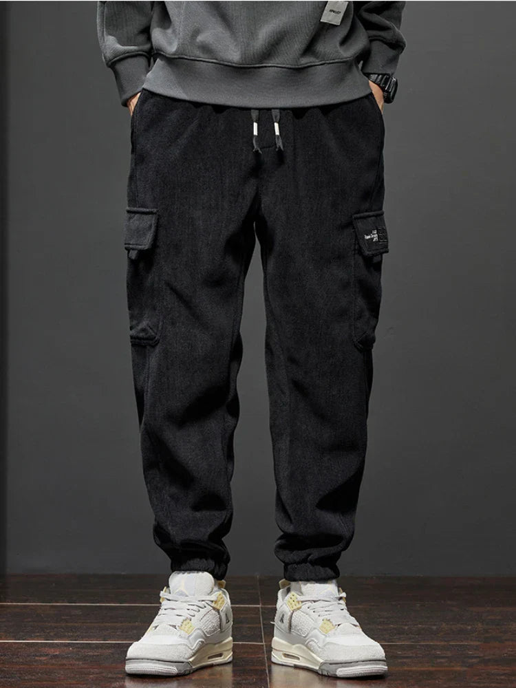 Callum | Men's casual elastic waist trousers