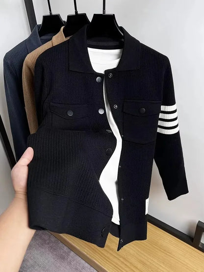 Brooklyn | Luxury knitted cardigan for men
