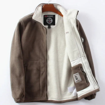 Casual polar fleece jacket for men | Elias