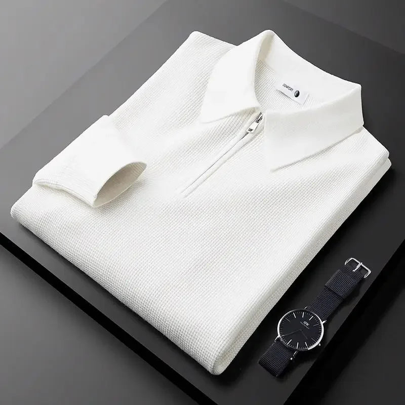 Savini™ - Luxury Waffle Knit Shirt