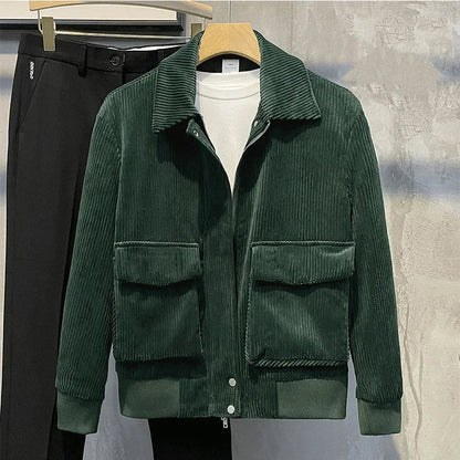 Logan | Luxury Corduroy Korean Jacket for Men