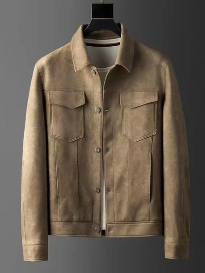 Sean | Men's Fall Winter Slim Fit Leather Jacket
