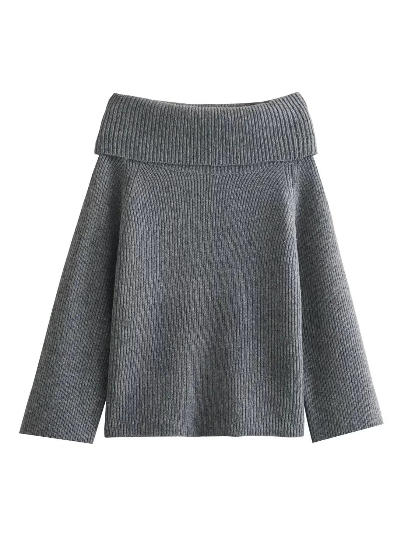 Onni | Fashionable strapless off-the-shoulder sweater for women