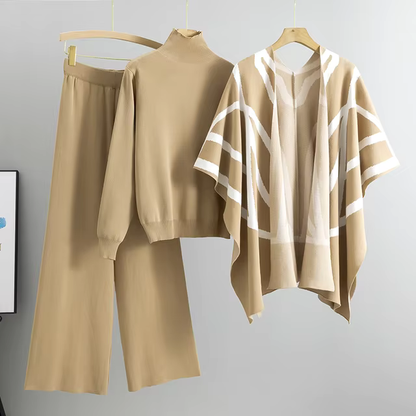 Sophia™ - Soft and Comfortable 3-Piece Knitted Set