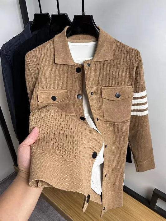 Brooklyn | Luxury knitted cardigan for men